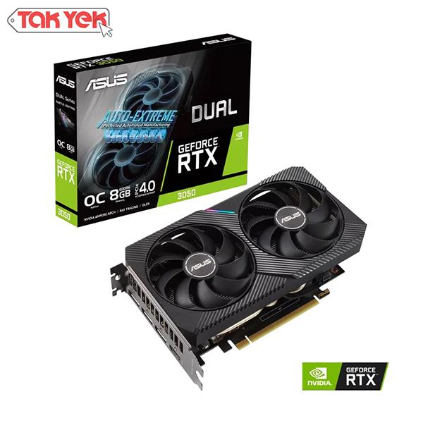 کارت گرافیک ایسوس Asus RTX 3050 Dual O8GB D6